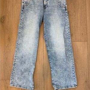 Women’s pilcro wide leg denim jeans